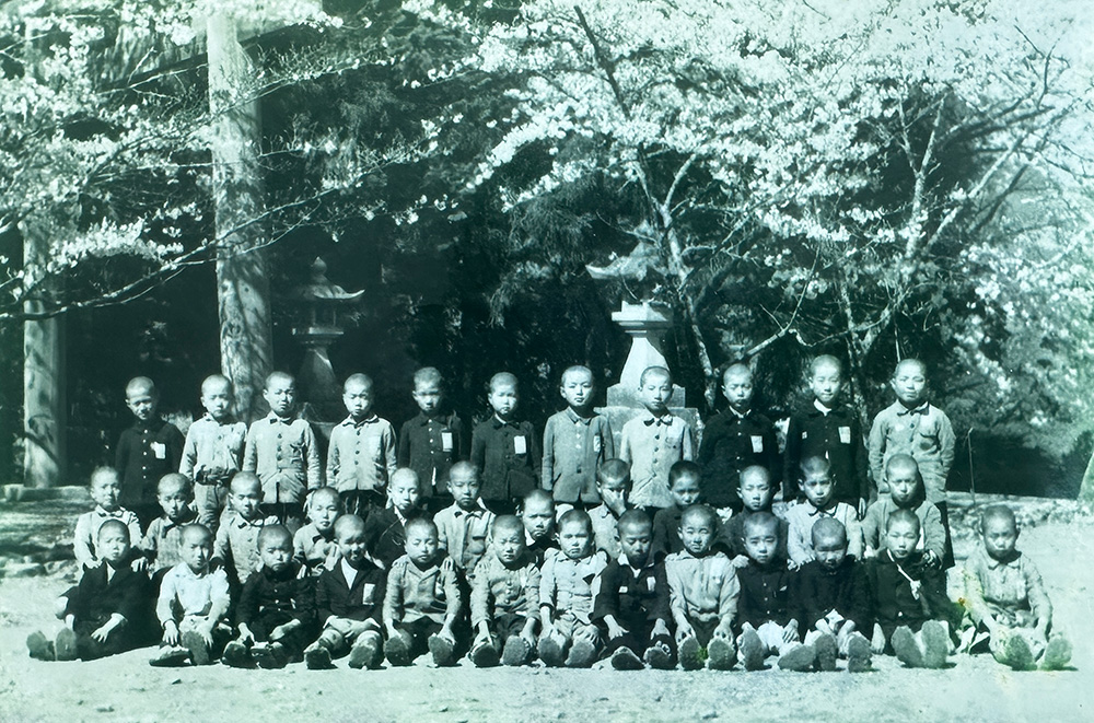 長谷戸国民学校の疎開児童