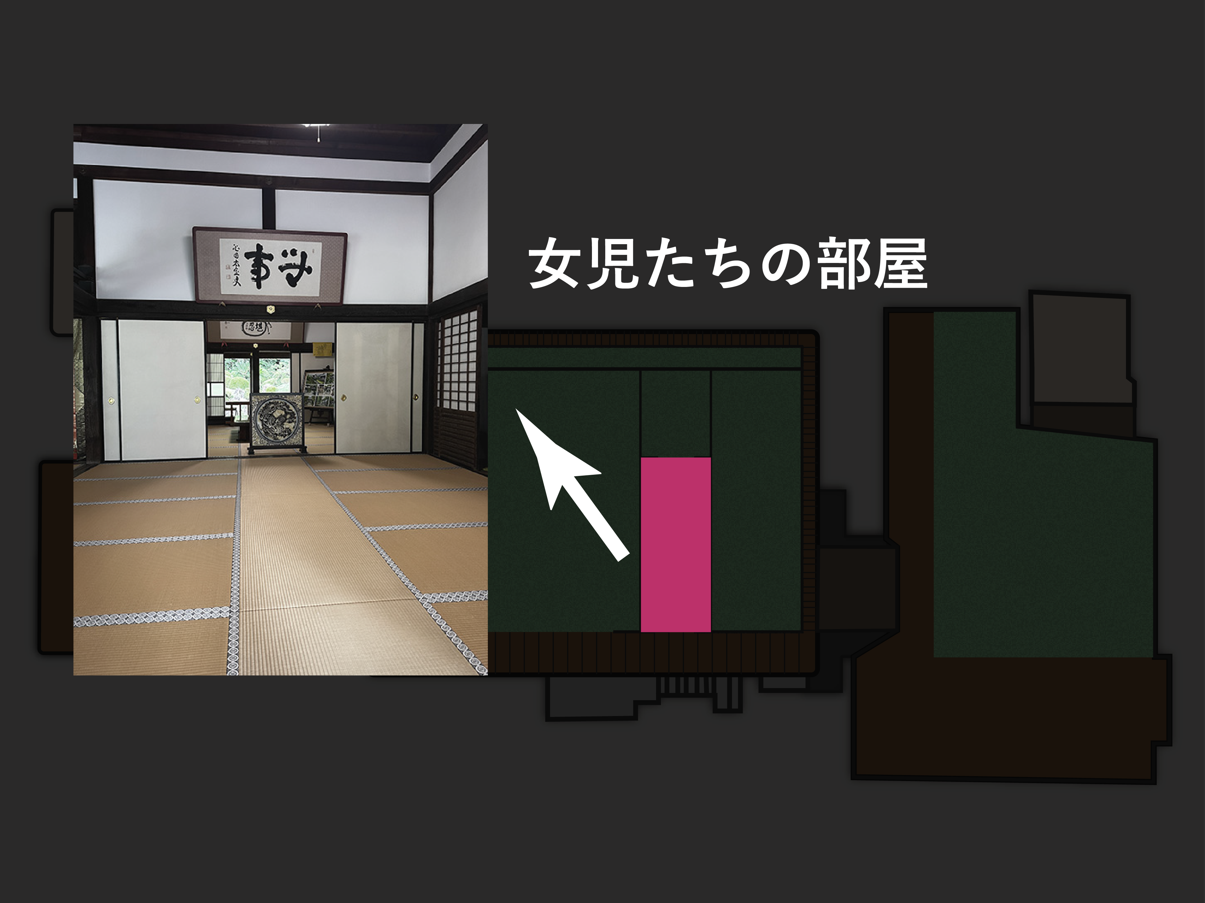 女の子の部屋
