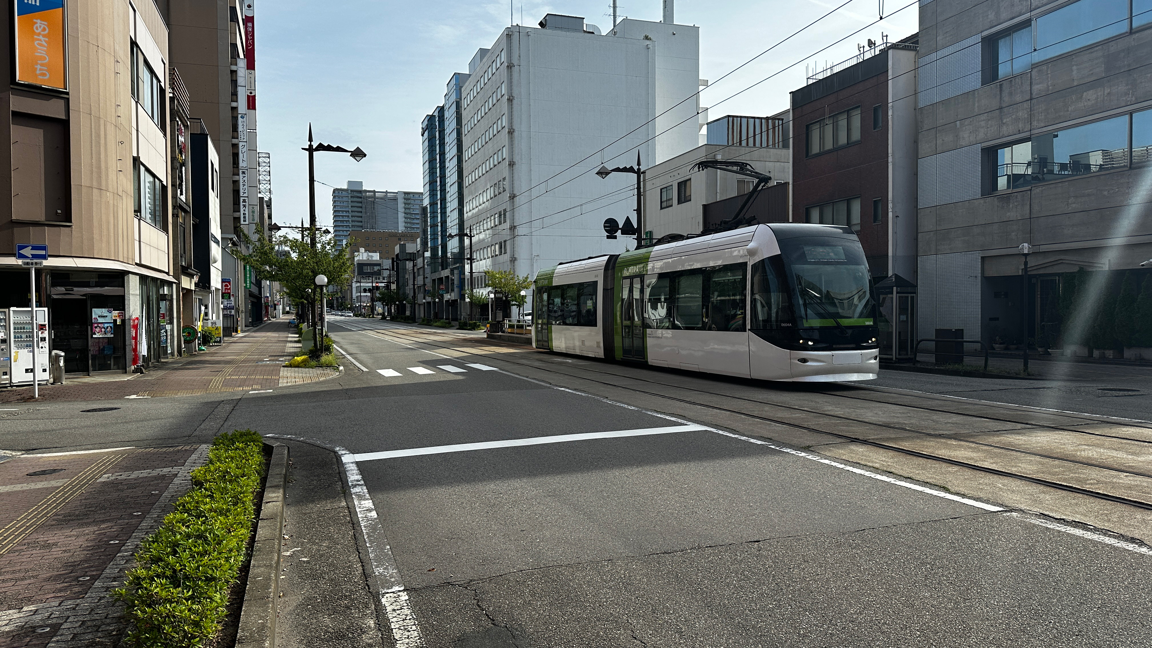 現在の富山市内